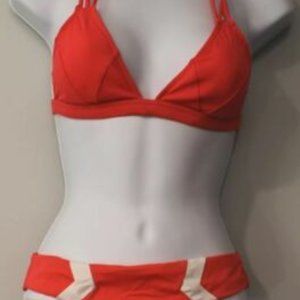 PINK Victoria's Secret Red Bikini Set